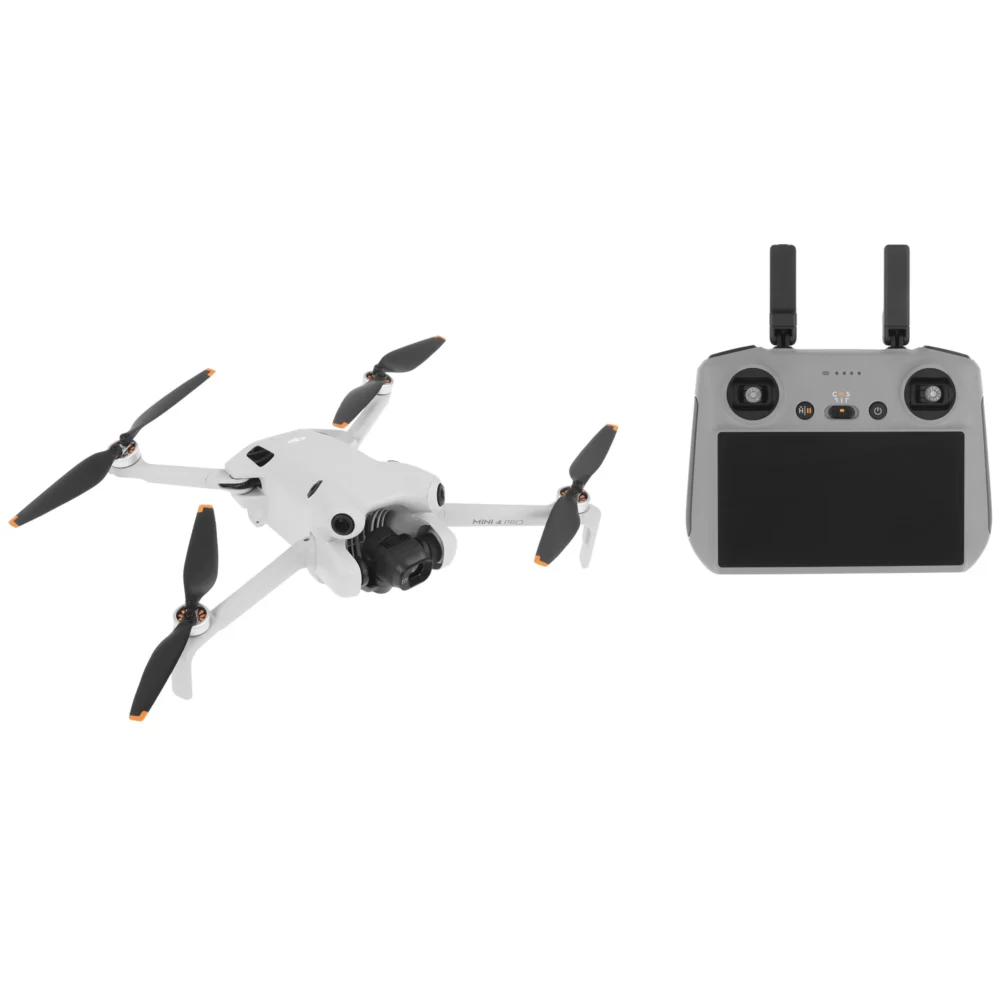 Квадрокоптер DJI Mini 4 Pro Fly More Combo белый