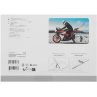 Крепление для мотоциклов Insta360 Motorcycle Selfie Stick Support Clamp