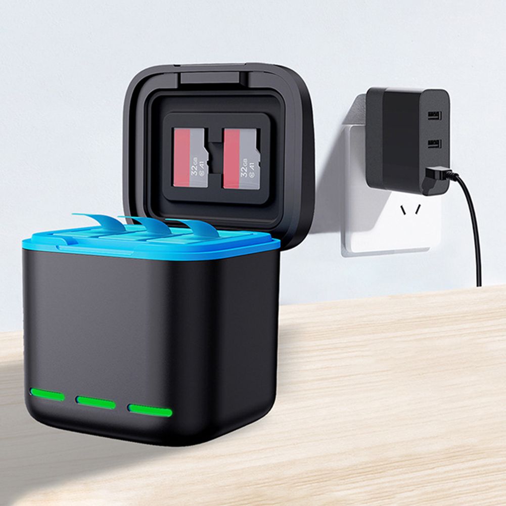 GoPro Dual Battery Charger + Аккумулятор Enduro 2шт для HERO13 Black AEDBD-201