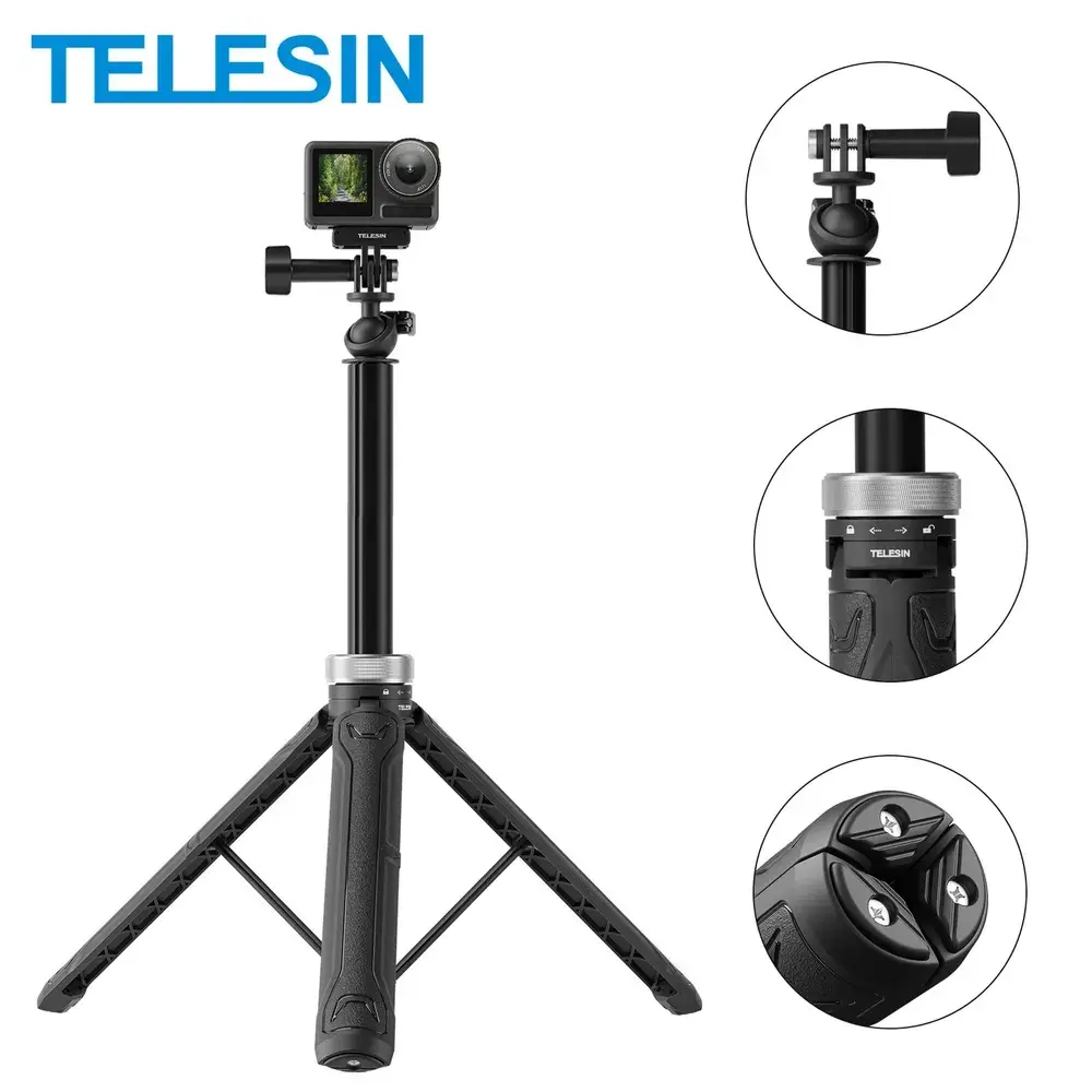 TELESIN 1.5M Selfie Stick Трипод штатив TELESIN 1.5M Selfie Stick