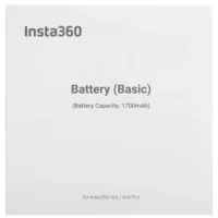 Insta360 Ace Pro & Insta360 Ace Power Accessories Аккумулятор Insta360 Ace Pro & Insta360 Ace Power Accessories 1700 мА*ч