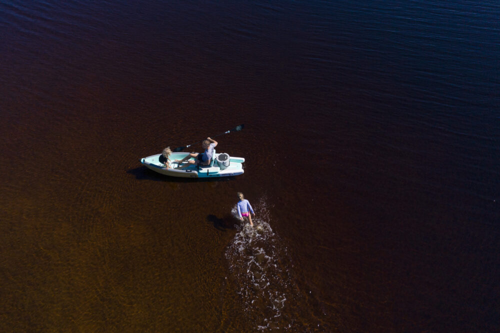 BOTE DEUS 11' Надувная байдарка для сплава по бурной воде BOTE DEUS 11'