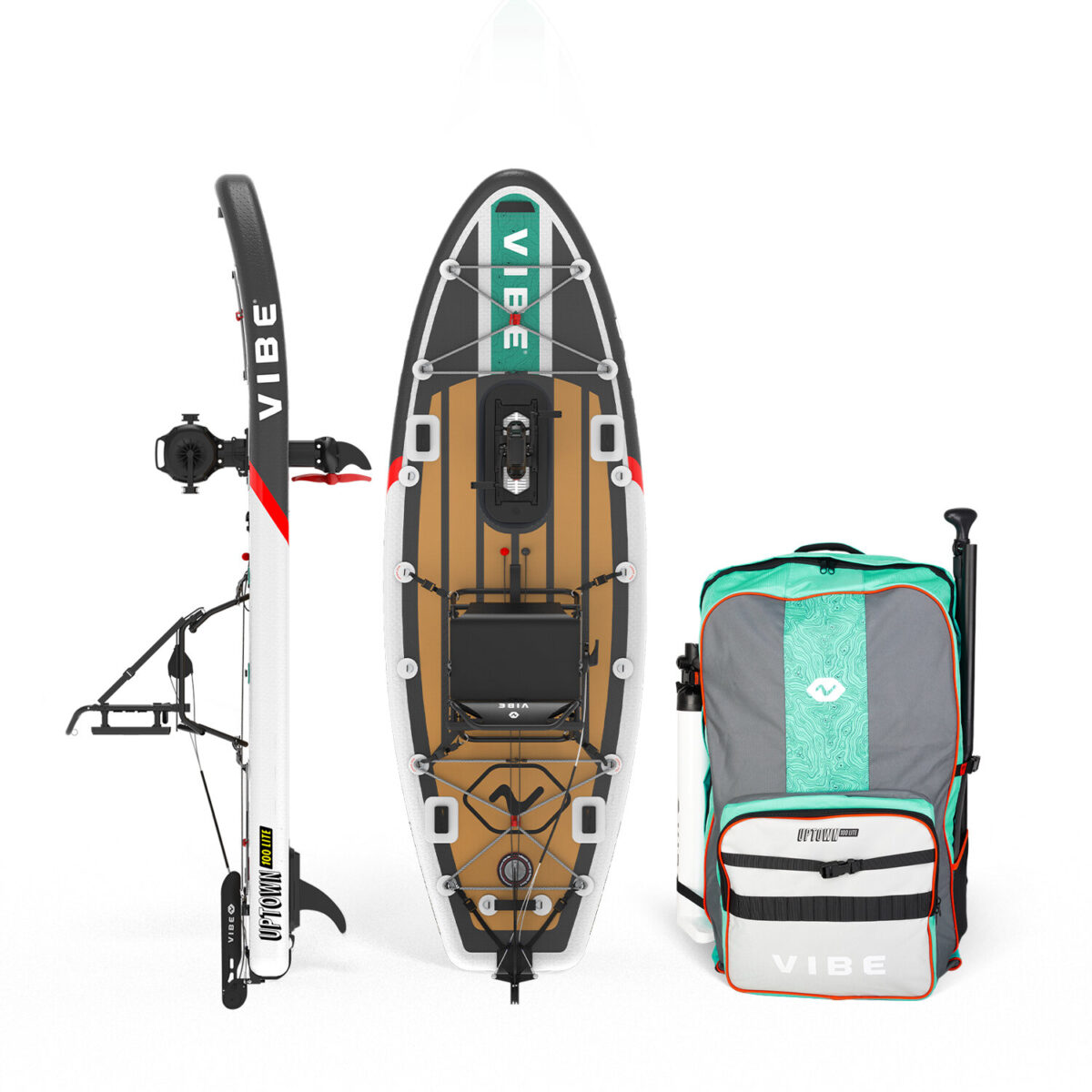 Vibe Uptown 100 SUP-каяк с педальным приводом Vibe Uptown 100