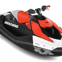 049a06f0d853b5e2c2ae4e36bfd224d1 Гидроцикл BRP SPARK 1UP TRIXX Red - white