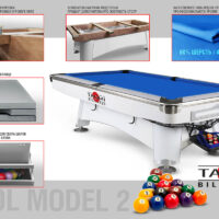 "9c0fd787601e930ecdb0262ef7dcfef8.webp" Бильярдный стол Model 2 8ft (Пул)