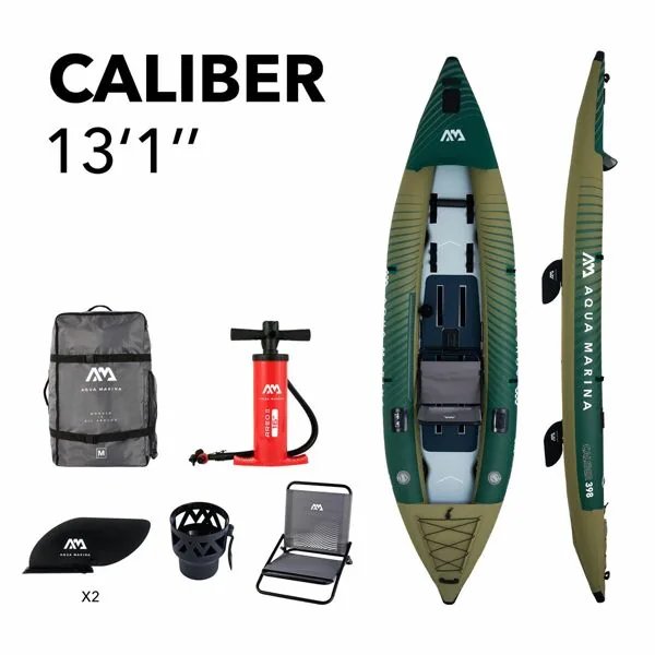 Надувная лодка Aqua Marina Caliber 13.1 для рыбалки
